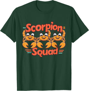 Scorpion Squad Design for Scorpion Lover Stuff Cool Scorpion T-Shirt - T-Shirt | Forest