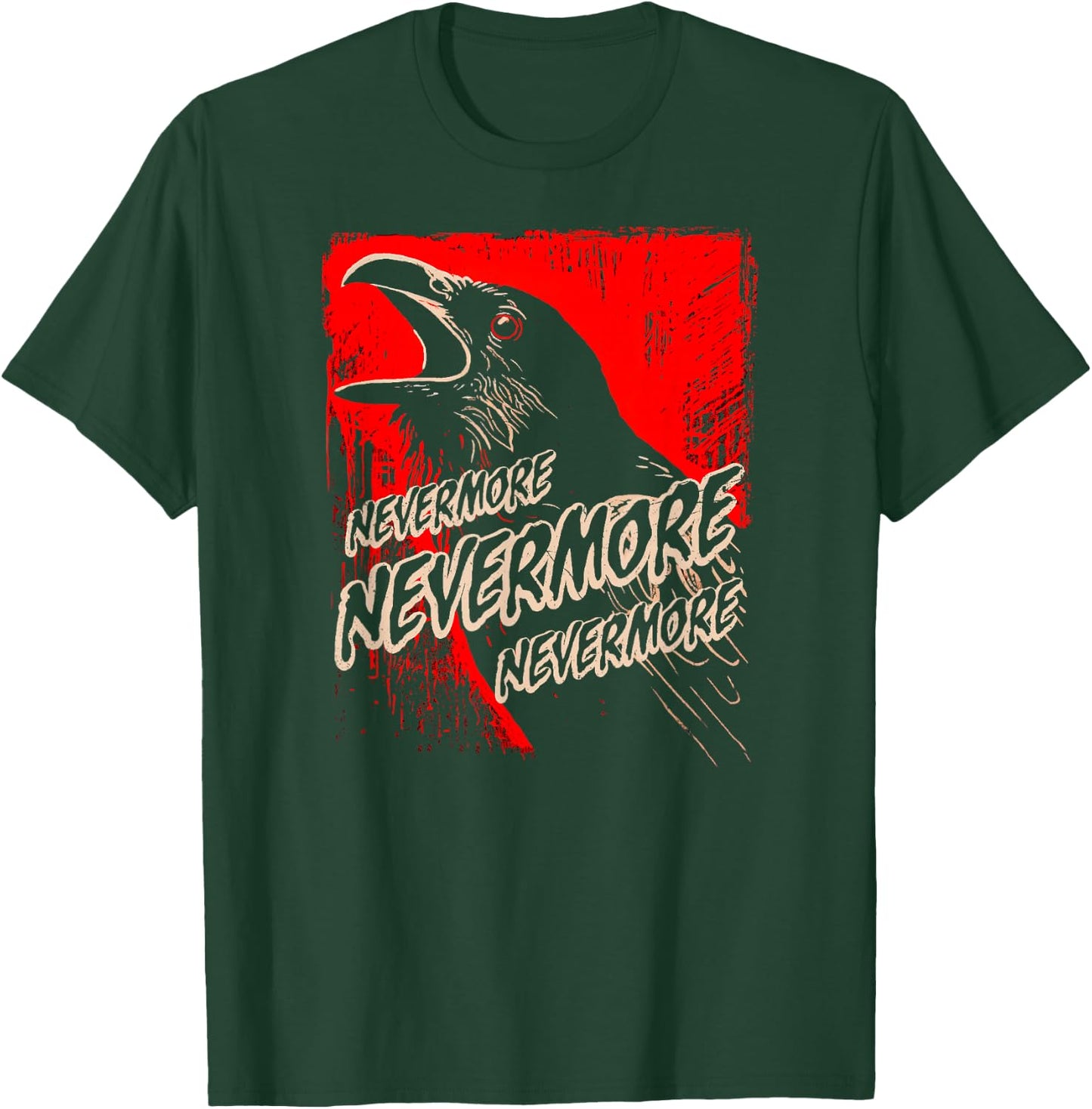 Last Gasp Graphics Women's Gothic Fantasy Literary-Themed - Black, Small T-Shirt - T-Shirt | Forest