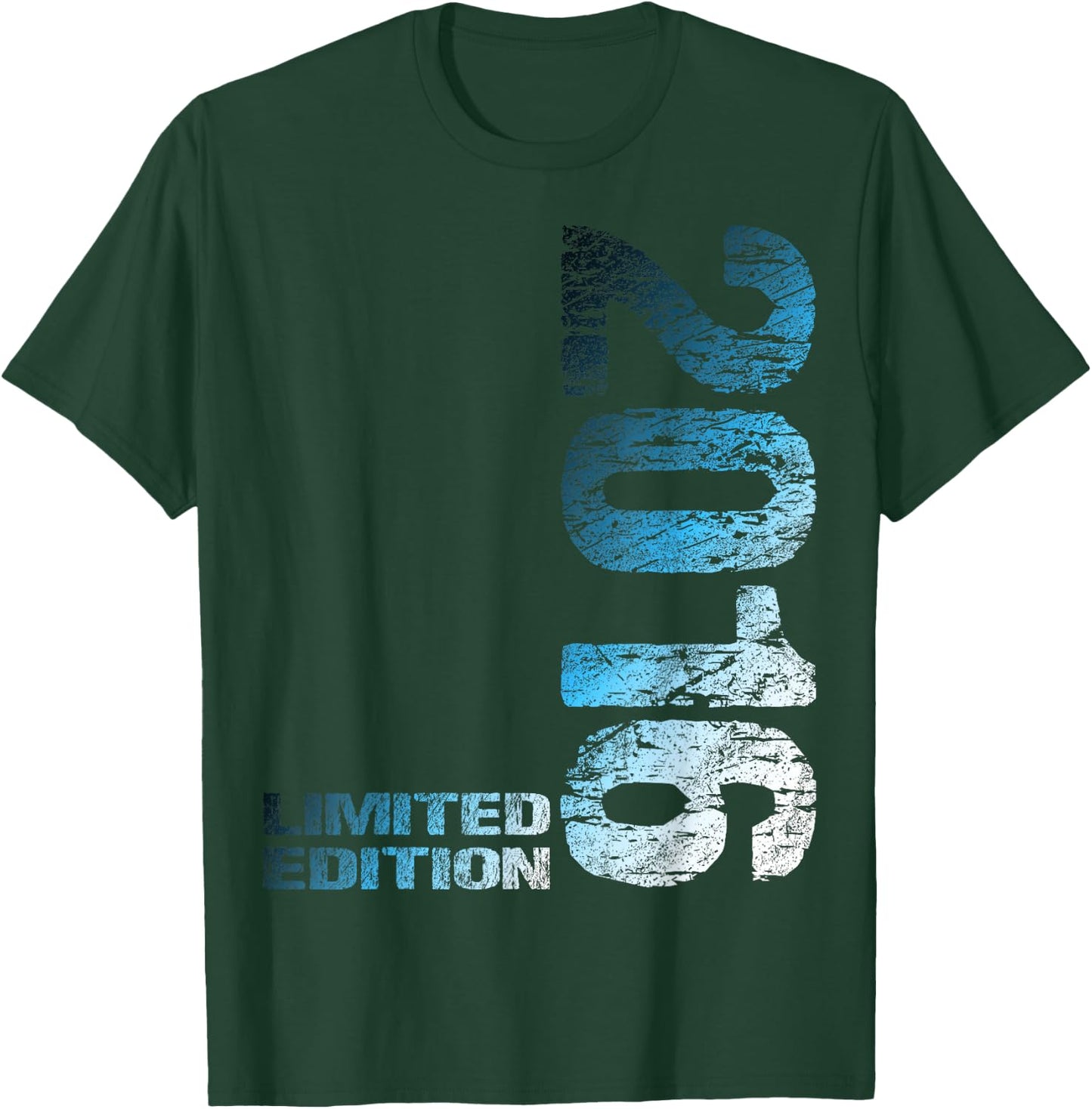 2016 Junge Mädchen 10. Geburtstag Limited Edition 10 T-Shirt - T-Shirt | Forest