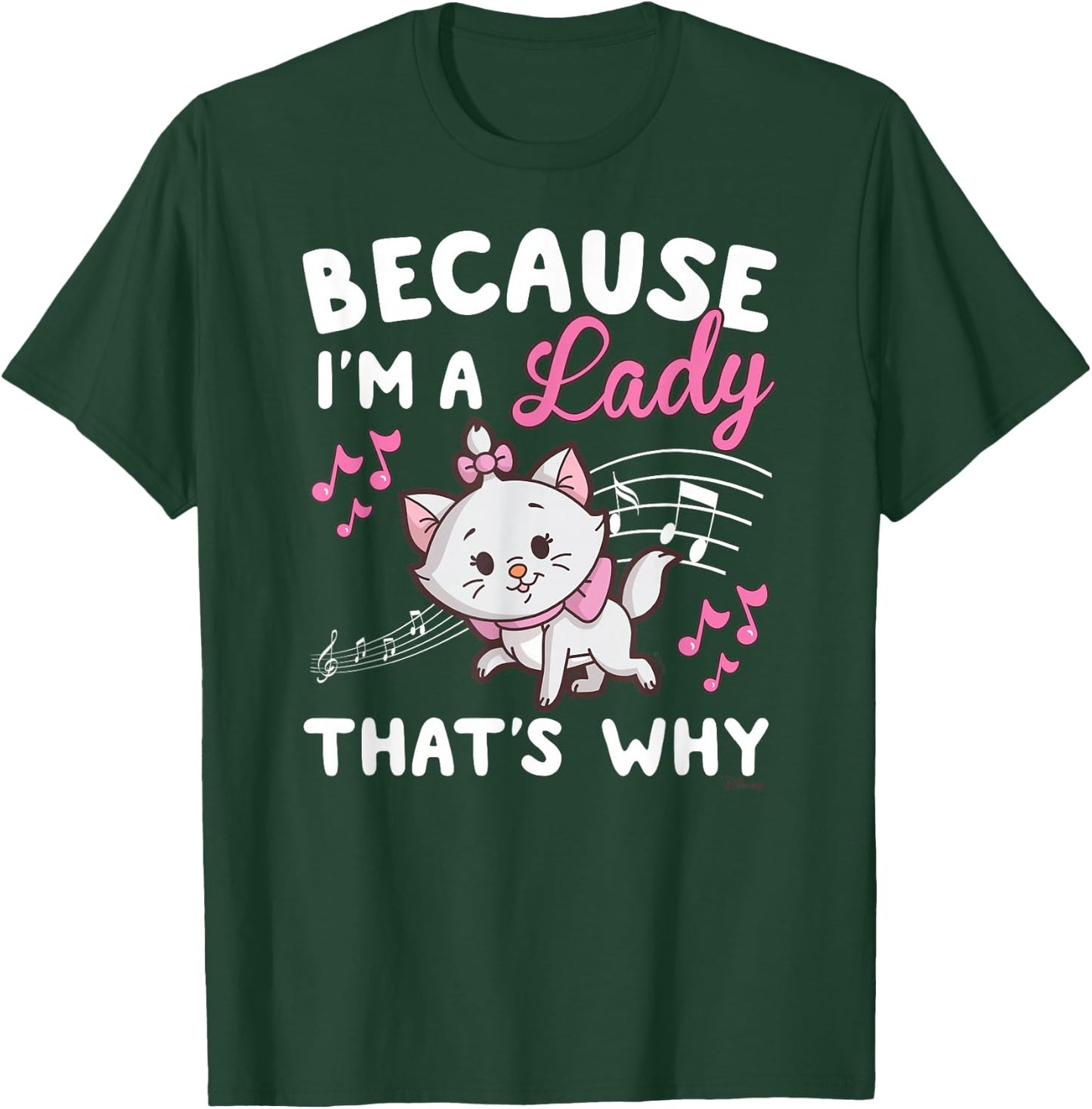 The Aristocats - Because I'm A Lady Marie T-Shirt - T-Shirt | Forest