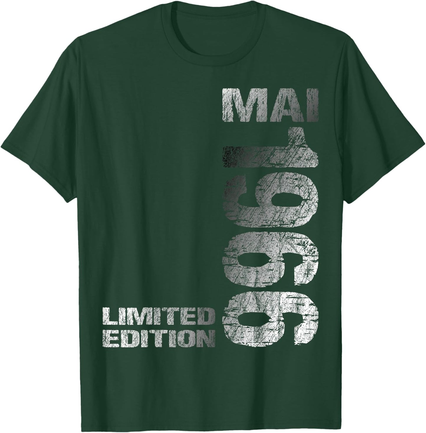 Limited Edition Mai 1966 Mann Frau 60. Geburtstag T-Shirt - T-Shirt | Forest