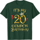 Its My Golden Birthday Shirt Girl 20 Year Old Diamond Crown T-Shirt - T-Shirt | Forest