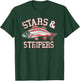 Stars & Stripers Fishing T-Shirt - T-Shirt | Forest