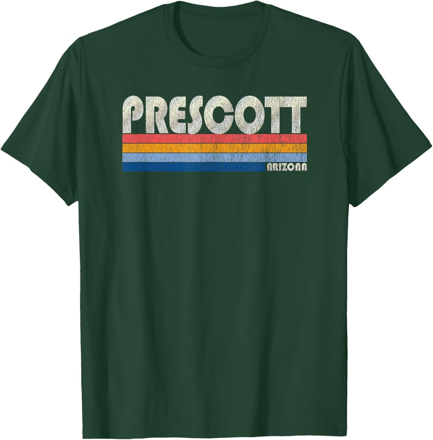 Vintage 70s 80s Style Prescott AZ T-Shirt - T-Shirt | Forest