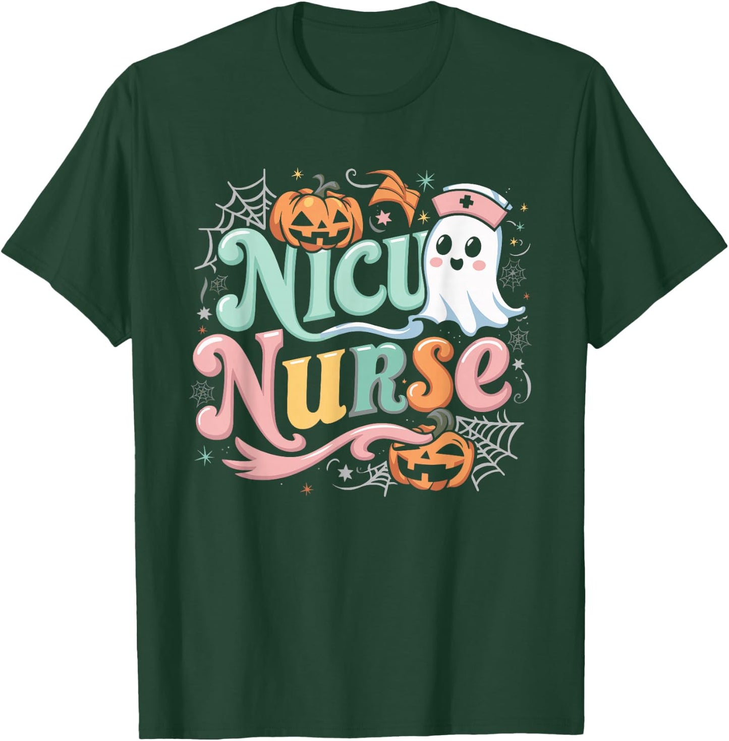 NICU Nurse Infant Care Halloween Costume T-Shirt - T-Shirt | Forest