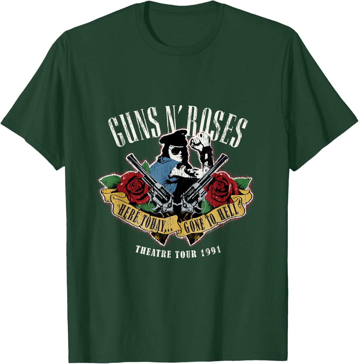 Guns N' Roses Offizielles Here Today Gone To Hell T-Shirt - T-Shirt | Forest