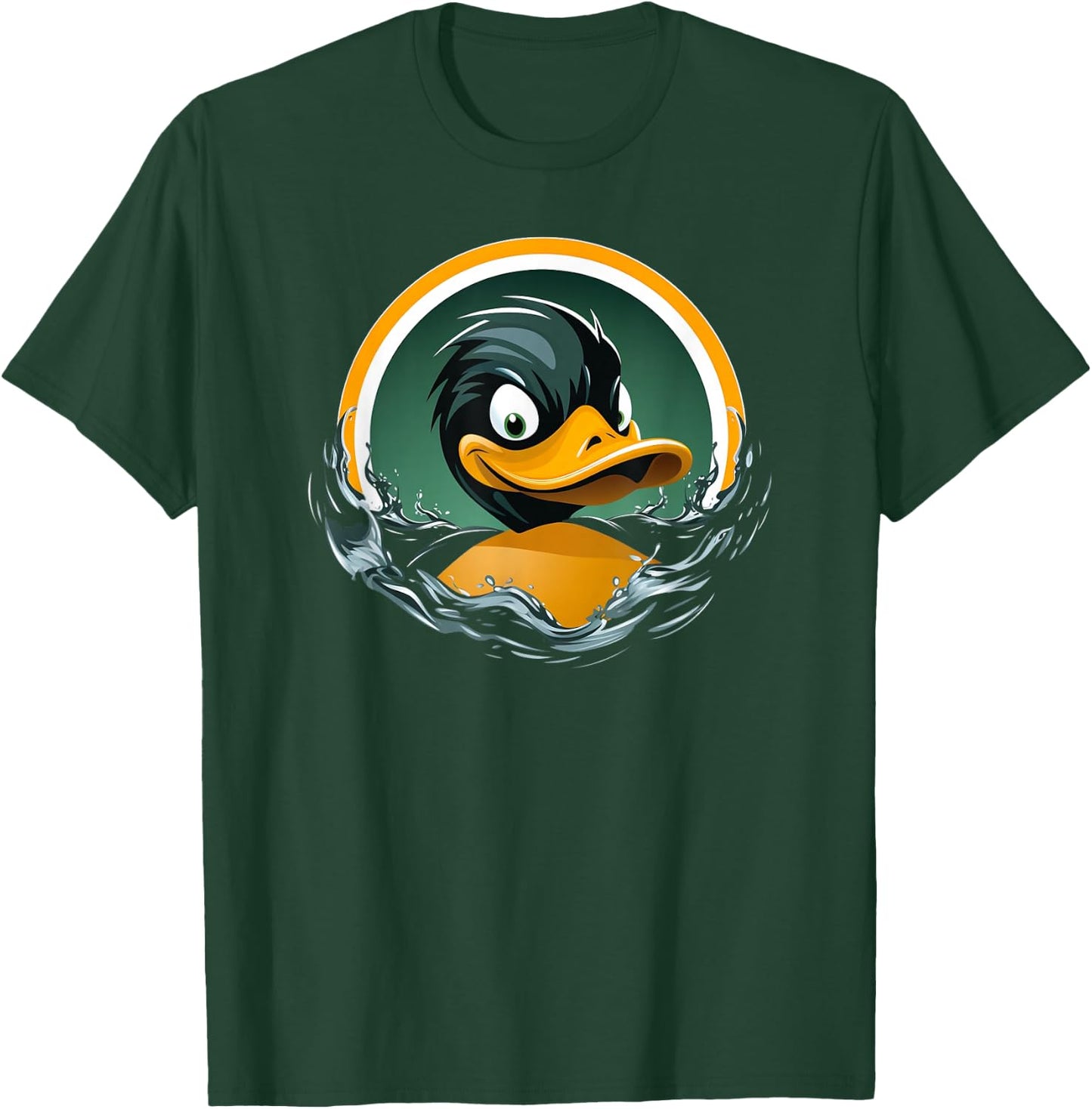 Duck Mascot - Team Sports T-Shirt - T-Shirt | Forest
