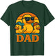 Dad Rubber Duck Retro Rubber Ducky Family Retro Dad of Boys T-Shirt - T-Shirt | Forest