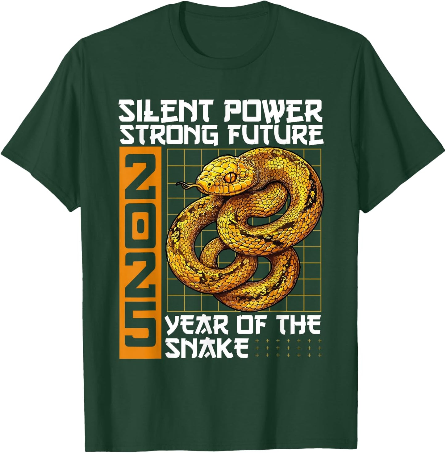 Year Of The Snake Chinese New Year 2025 T-Shirt - T-Shirt | Forest