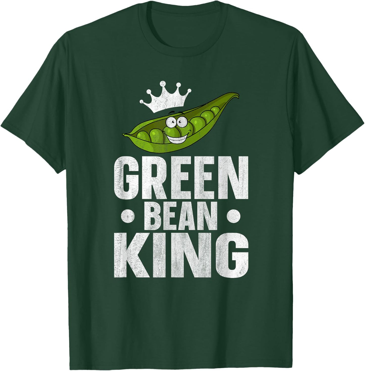 Green Bean King T-Shirt - T-Shirt | Forest