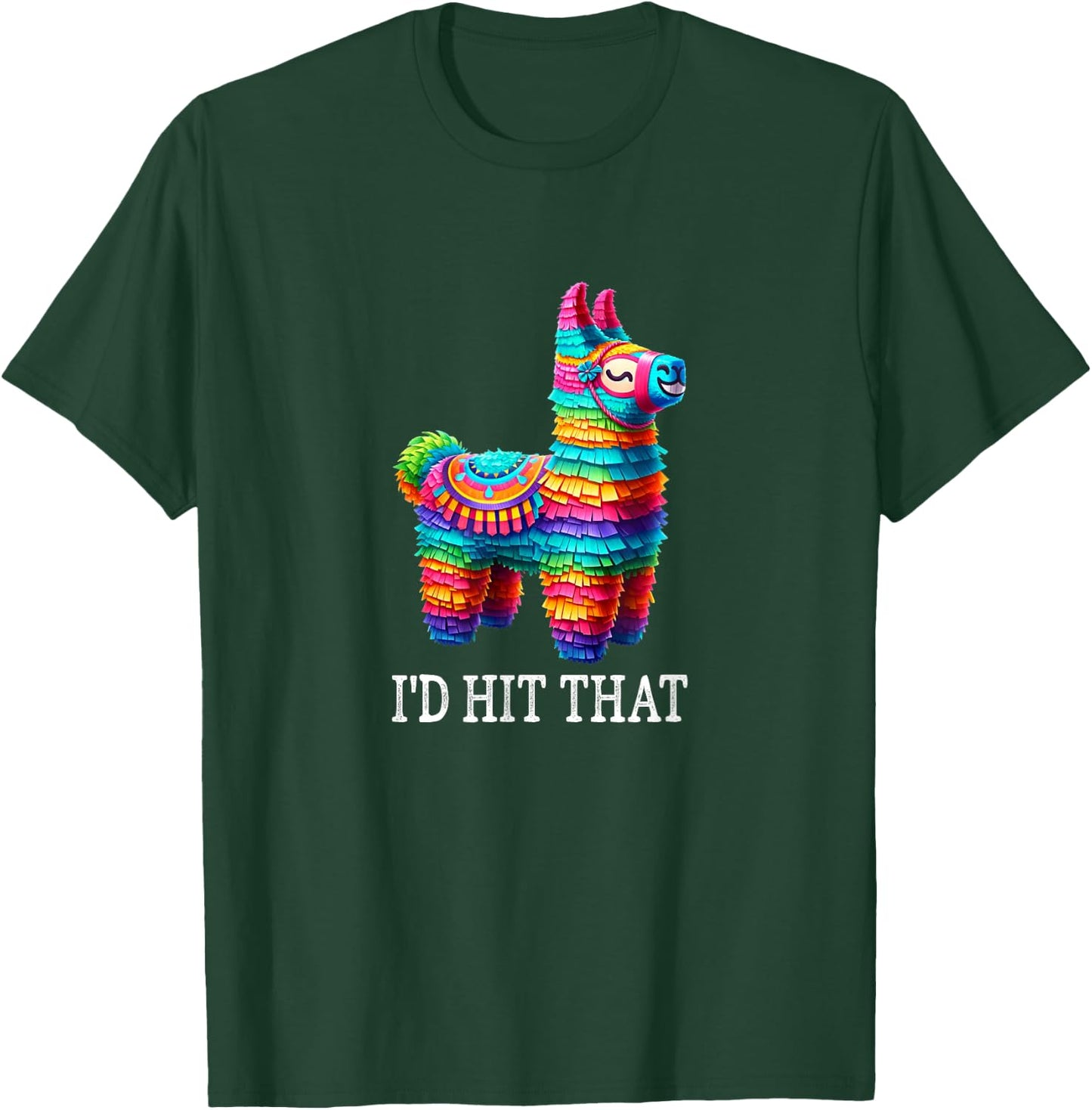 Pinata - I'd Hit That - Vintage Style T-Shirt - T-Shirt | Forest