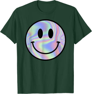 Smile Face Shirt Happy Smiling Face Rave EDM Music Party T-Shirt - T-Shirt | Forest
