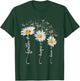 Faith Hope Love Butterfly Daisy Chirstian God T-Shirt - T-Shirt | Forest