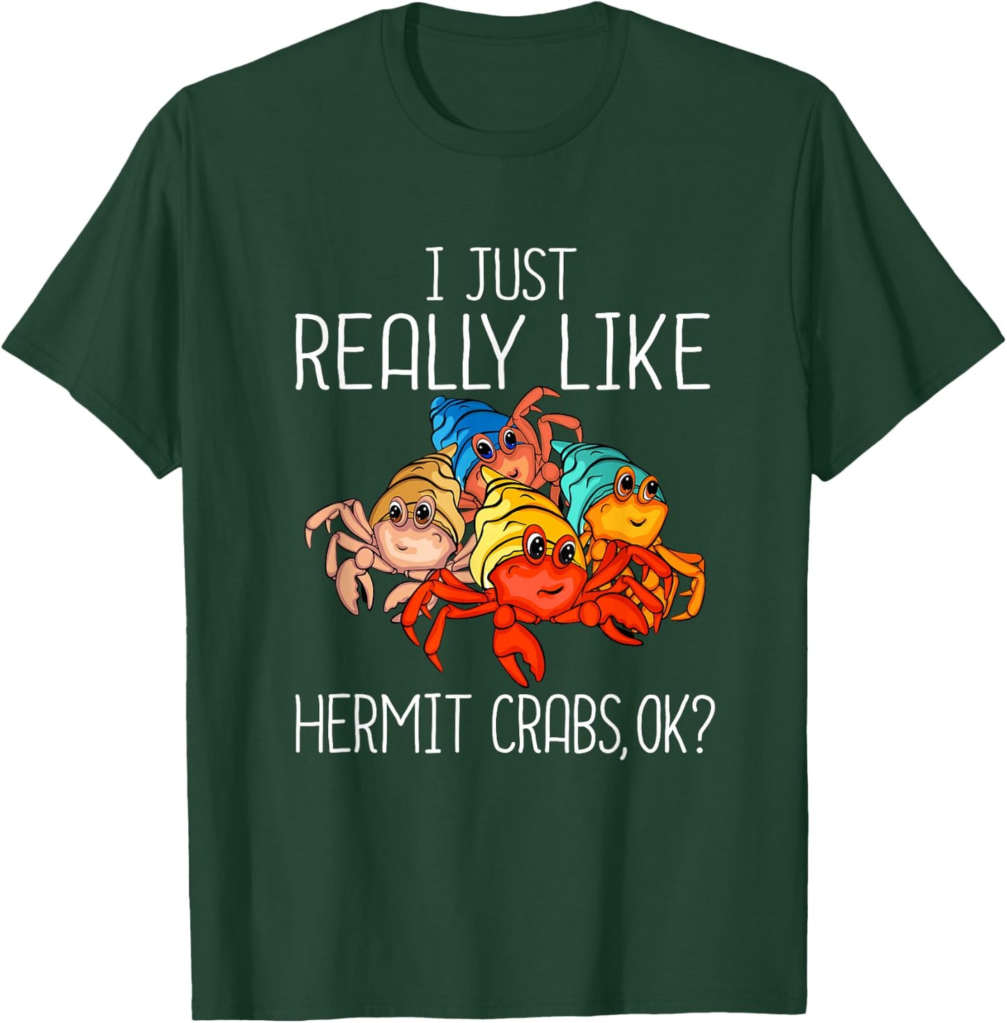 Hermit Crab Lover Fish Tank Pets Hermit Crab T-Shirt - T-Shirt | Forest