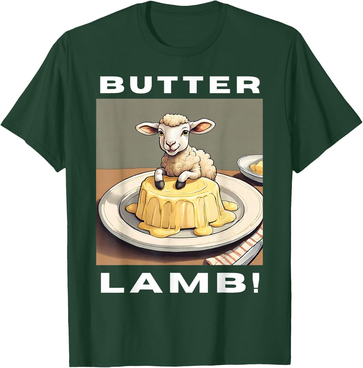 Buffalo Traditions NY And Easter Polish Culture Butter Lamb T-Shirt - T-Shirt | Forest