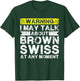 Talk About Cow Rancher - Cattle Farmer Breeder Brown Swiss T-Shirt - T-Shirt | Forest