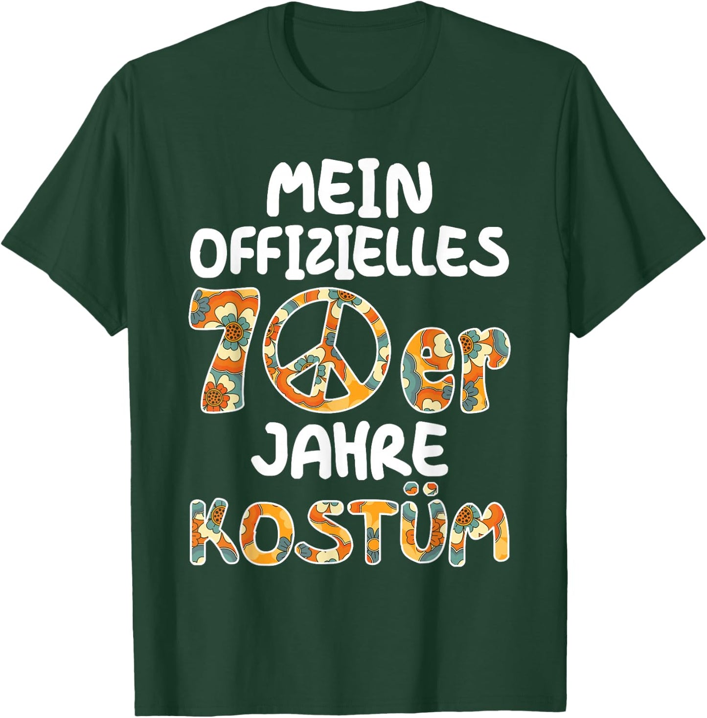 70er Jahre Bekleidung Damen Mein 70er Jahre Kostüm Herren T-Shirt - T-Shirt | Forest
