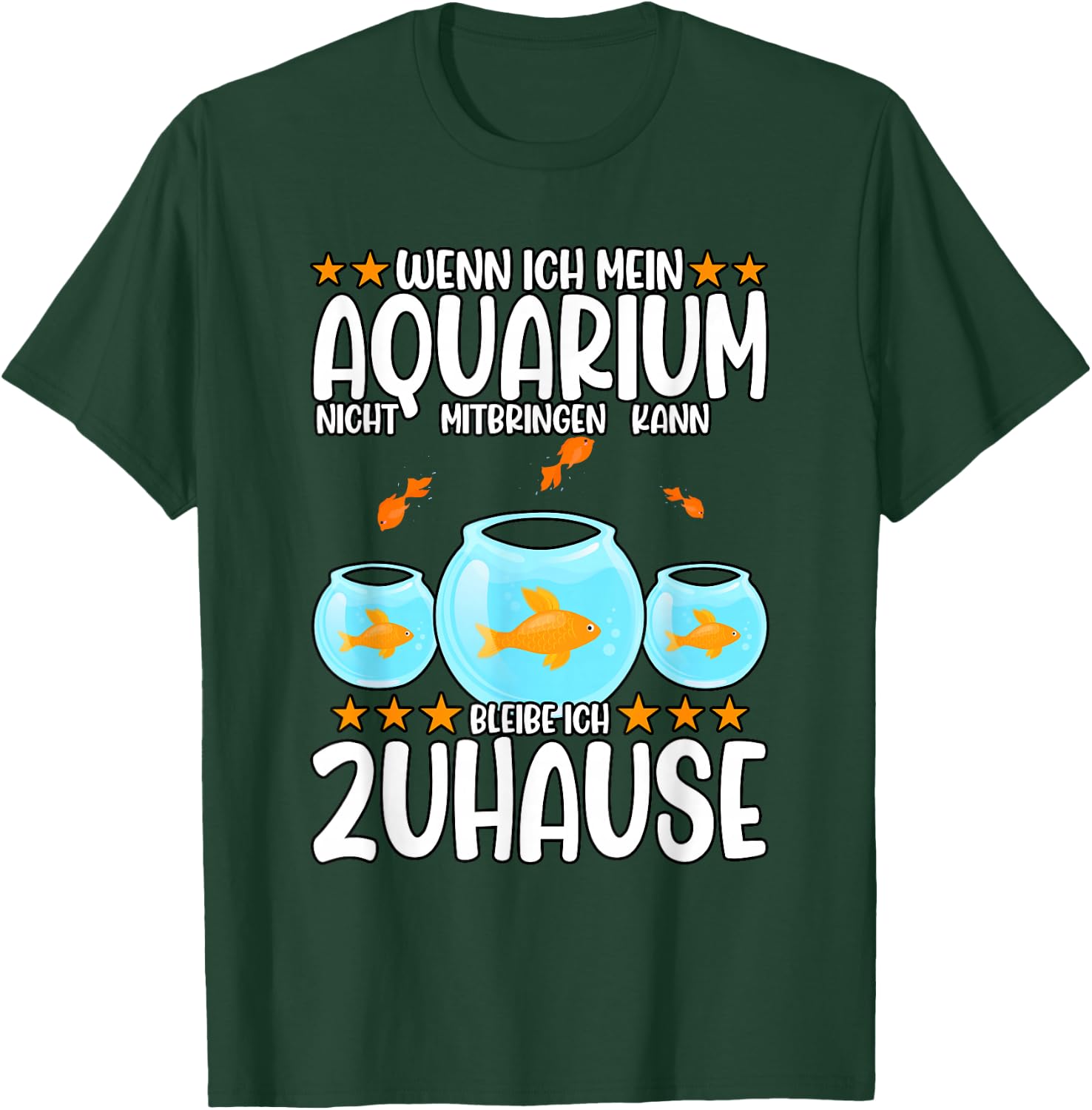 Aquarian , black T-Shirt - T-Shirt | Forest