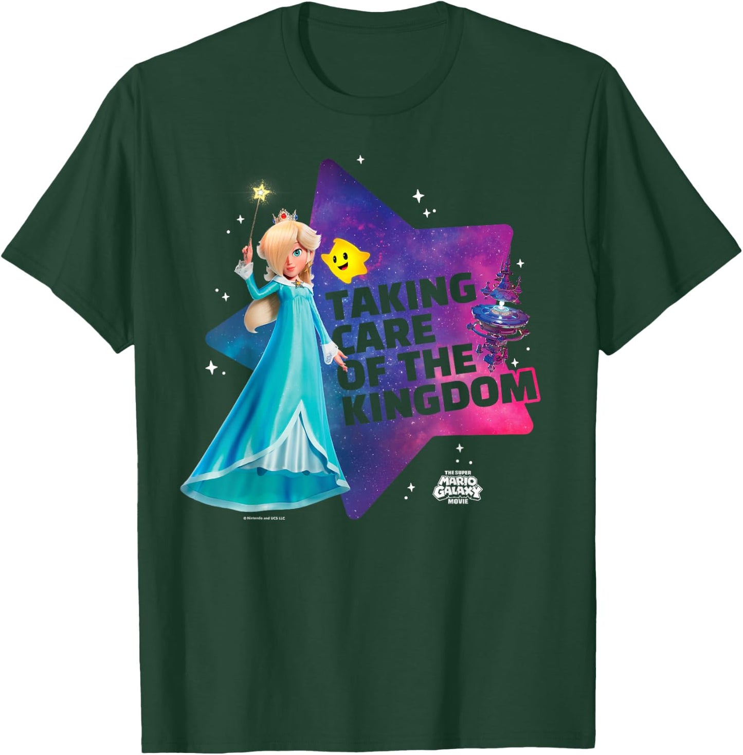 The Super Mario Galaxy Movie Rosalina Taking Care T-Shirt - T-Shirt | Forest