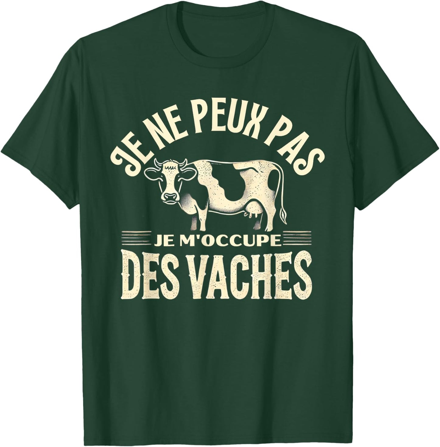 Humour Vache Fermier Agriculteur Vaches T-Shirt - T-Shirt | Forest