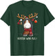 Christmas Horse Saying Reindeer War Aus Christmas Motif , black T-Shirt - T-Shirt | Forest
