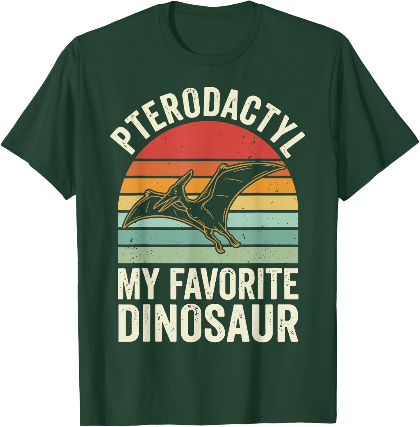 Pterodactyl My Favorite Dinosaur T-Shirt - T-Shirt | Forest