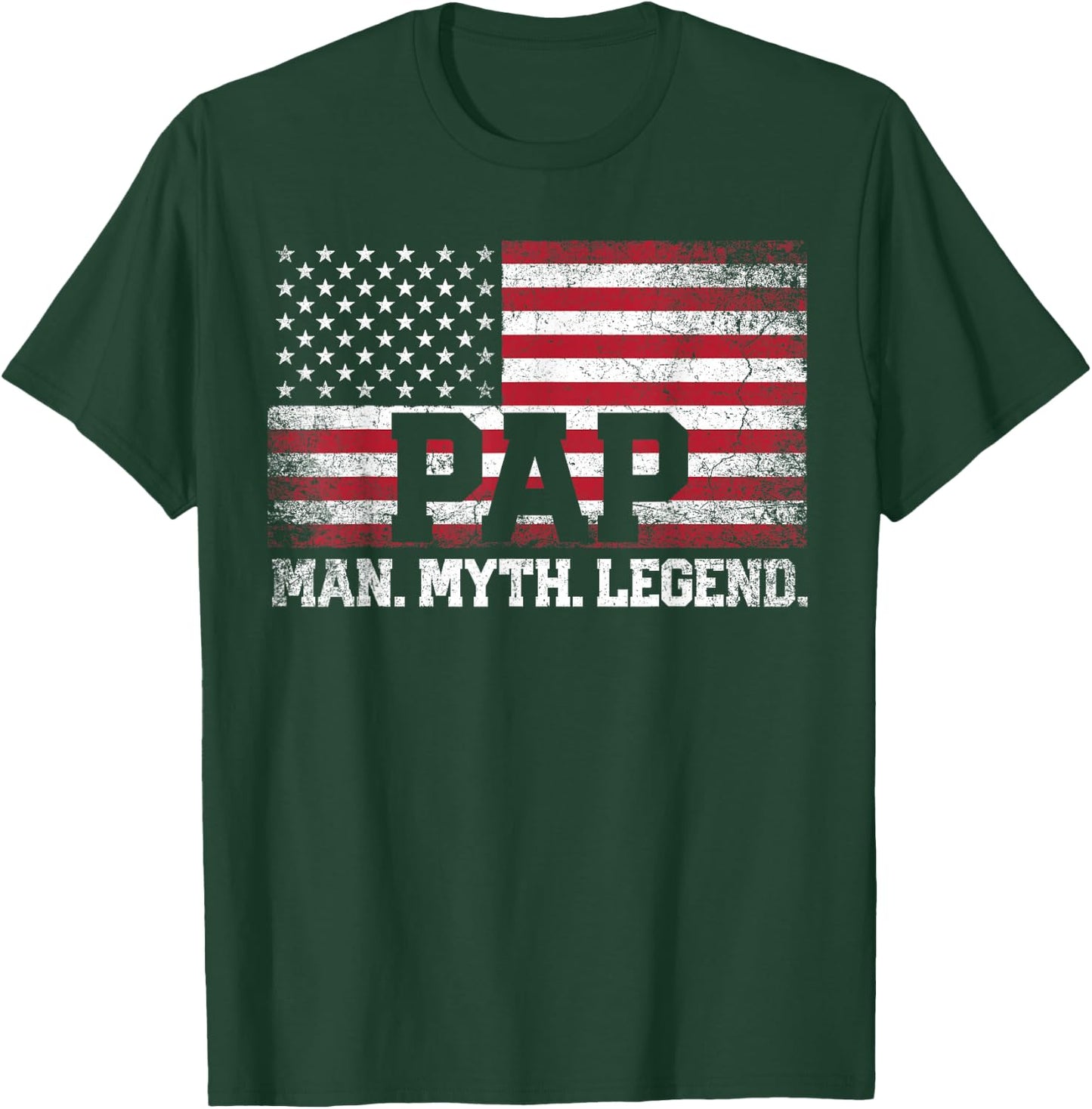 Pap - The Man Myth Legend Father's Day 4th of July T-Shirt - T-Shirt | Forest