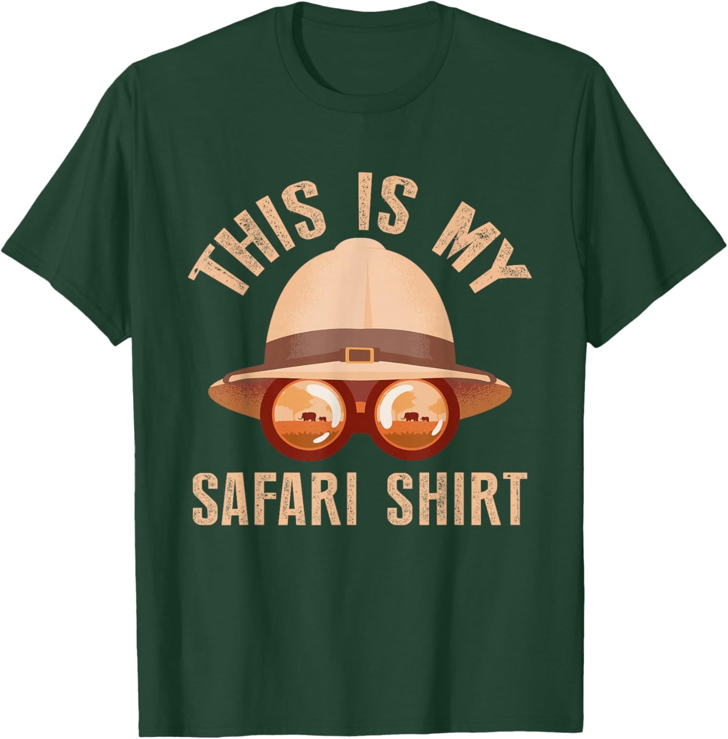 African Safari Family Vacation Zoo Animal Safari Squad T-Shirt - T-Shirt | Forest