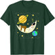 Astronaut Planets Moon Sloth Sleep Space Galaxy T-Shirt - T-Shirt | Forest