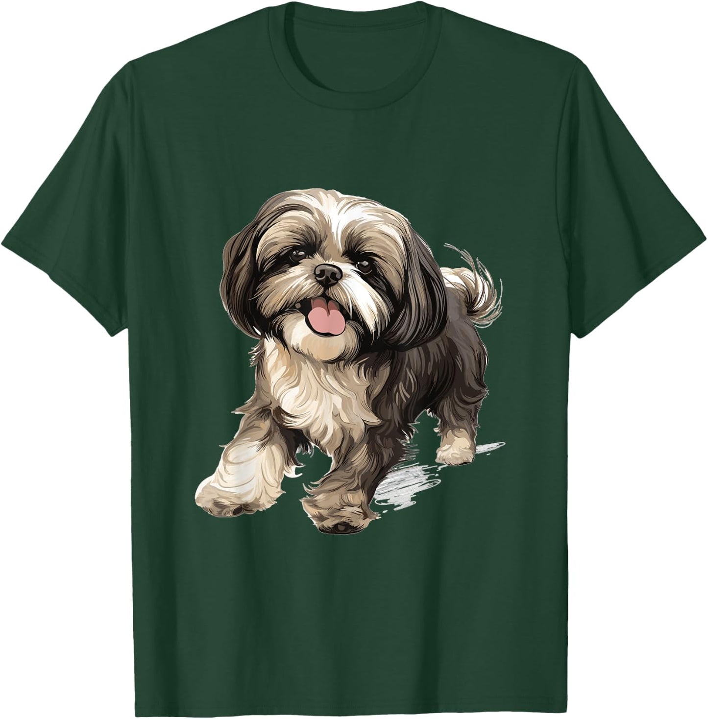 Shih Tzu Hsi Shih dog Pet Dog Breed Cute Graphic Women Kids T-Shirt - T-Shirt | Forest