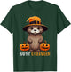 Happy Otterween Witch Sea Otter Pumpkin Halloween Costume T-Shirt - T-Shirt | Forest