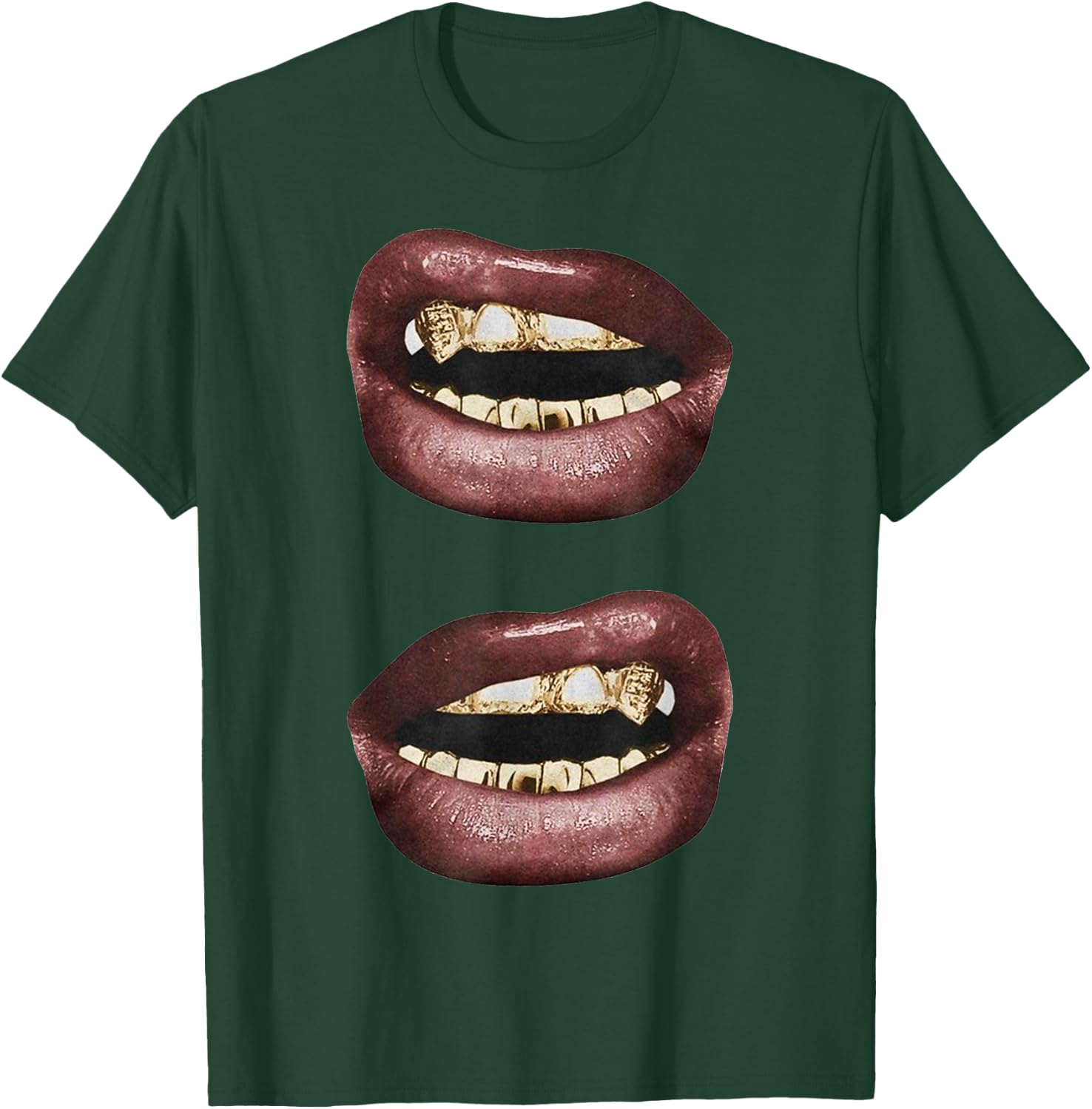 Grills Jewellery , Black, S T-Shirt - T-Shirt | Forest