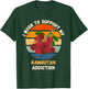 Vintage I Work To Support My Rambutan Addiction Fruit Lover T-Shirt - T-Shirt | Forest