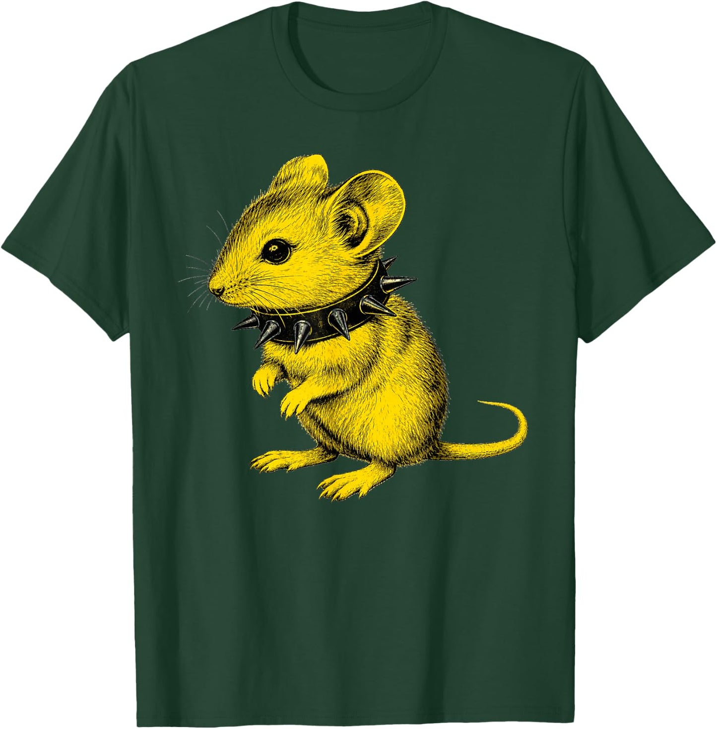 Rocker Baby Mouse Punk Metal Rock and Roll Music Toddler Boys T-Shirt - T-Shirt | Forest