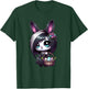 Easter Bunny Goth Girl Emo Gothic Whimsigoth Style Graphic T-Shirt - T-Shirt | Forest