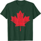 Vintage Maple Leaf Canada T-Shirt - T-Shirt | Forest