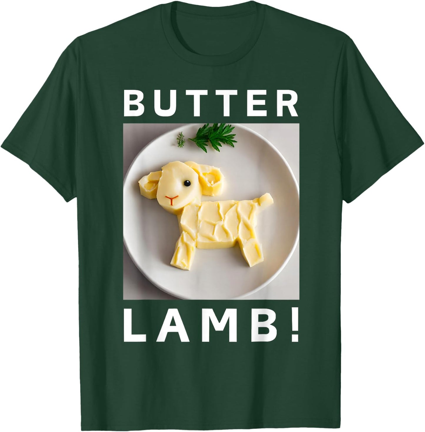 Easter Celebration Buffalo Traditions And Polish Butter Lamb T-Shirt - T-Shirt | Forest