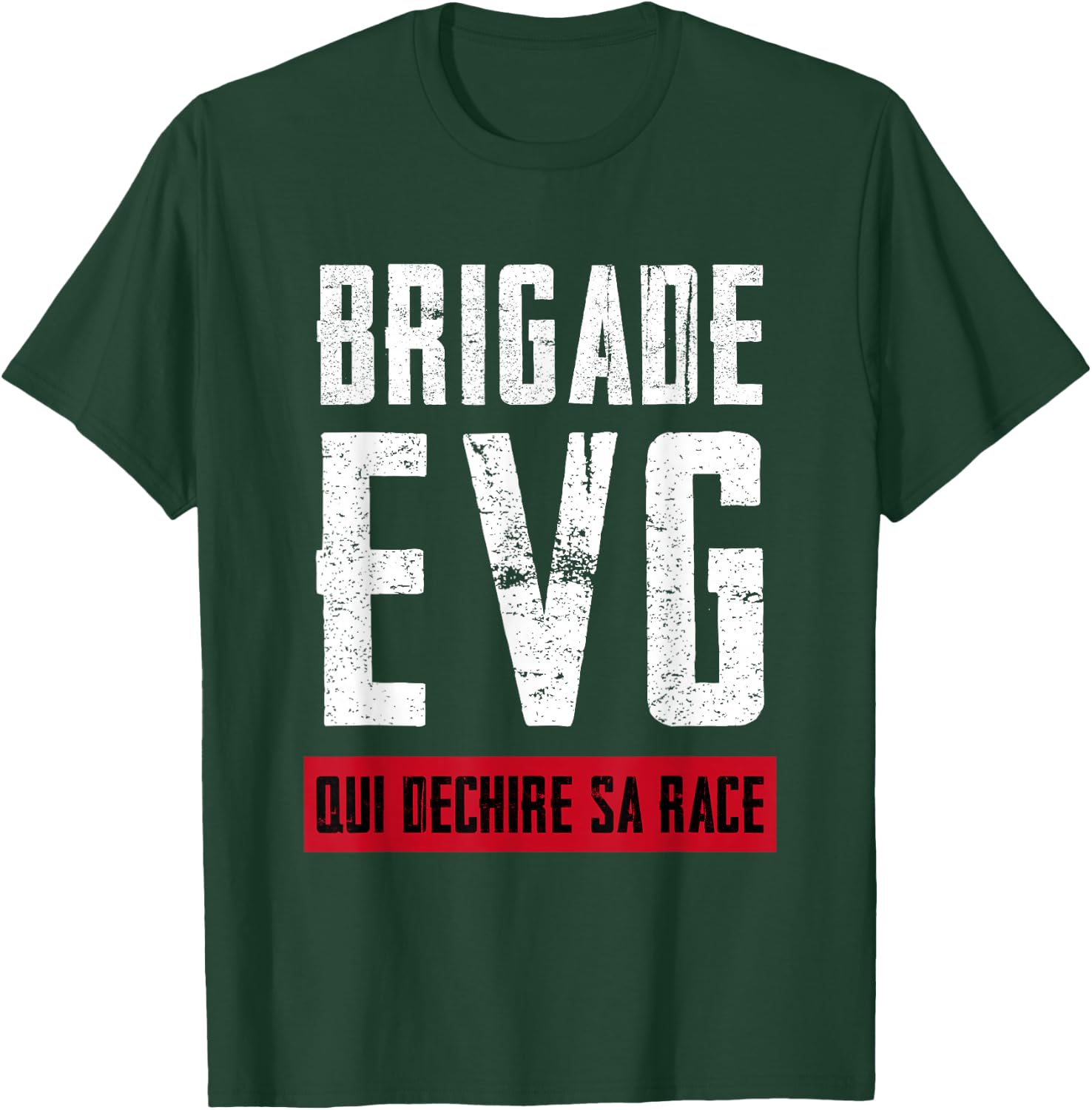 EVG Homme Brigade EVG Deguisement Enterrement Vie De Garçon T-Shirt - T-Shirt | Forest