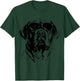 English Mastiff Sketch Drawing Art Dog Lover Mom Dad Women T-Shirt - T-Shirt | Forest