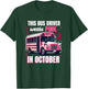 Bus Driver Wears Pink Breast Cancer Survivor T-Shirt - T-Shirt | Forest