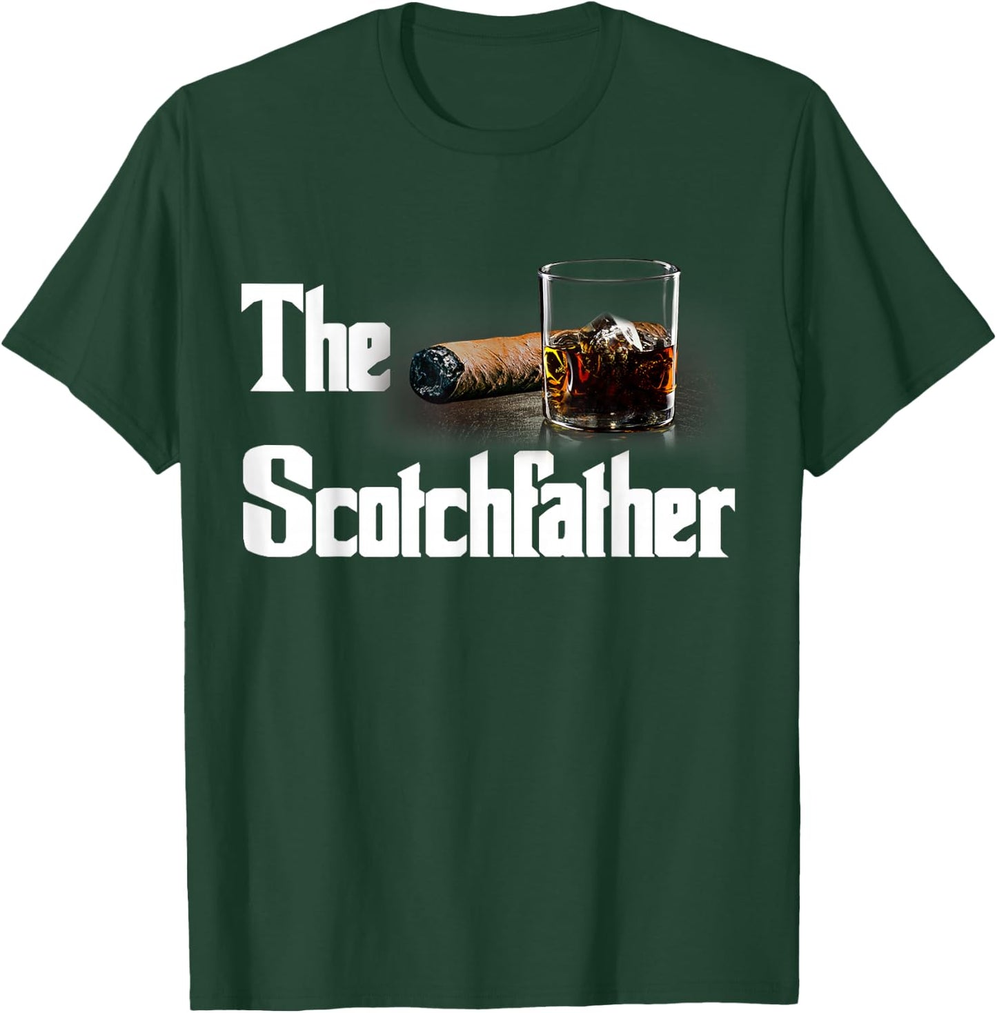 The Scotch Father Funny Whiskey Lover Gifts from Her T-Shirt - T-Shirt | Forest