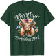 Brother Of The Birthday Girl Highland Cow T-Shirt - T-Shirt | Forest