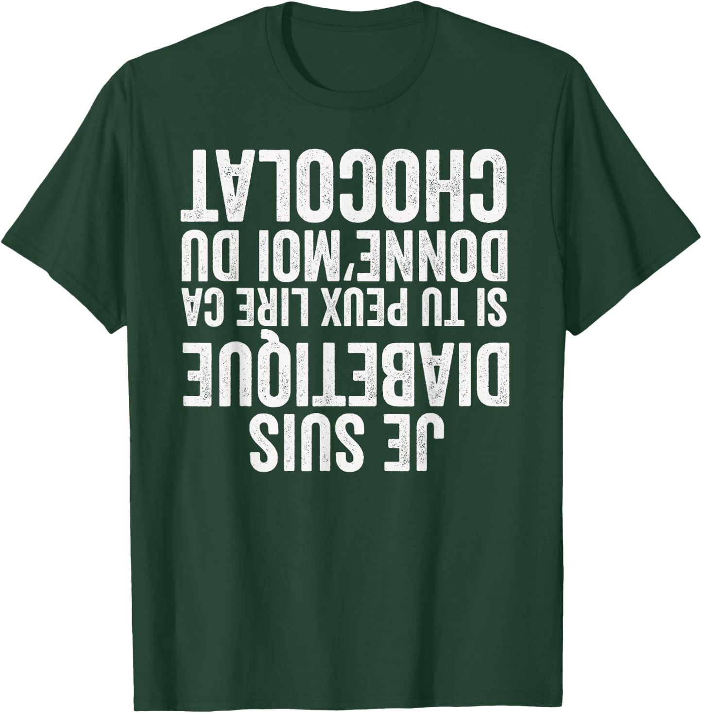 Funny Quote About Diabetes - Joke About Fainting , Black, S T-Shirt - T-Shirt | Forest