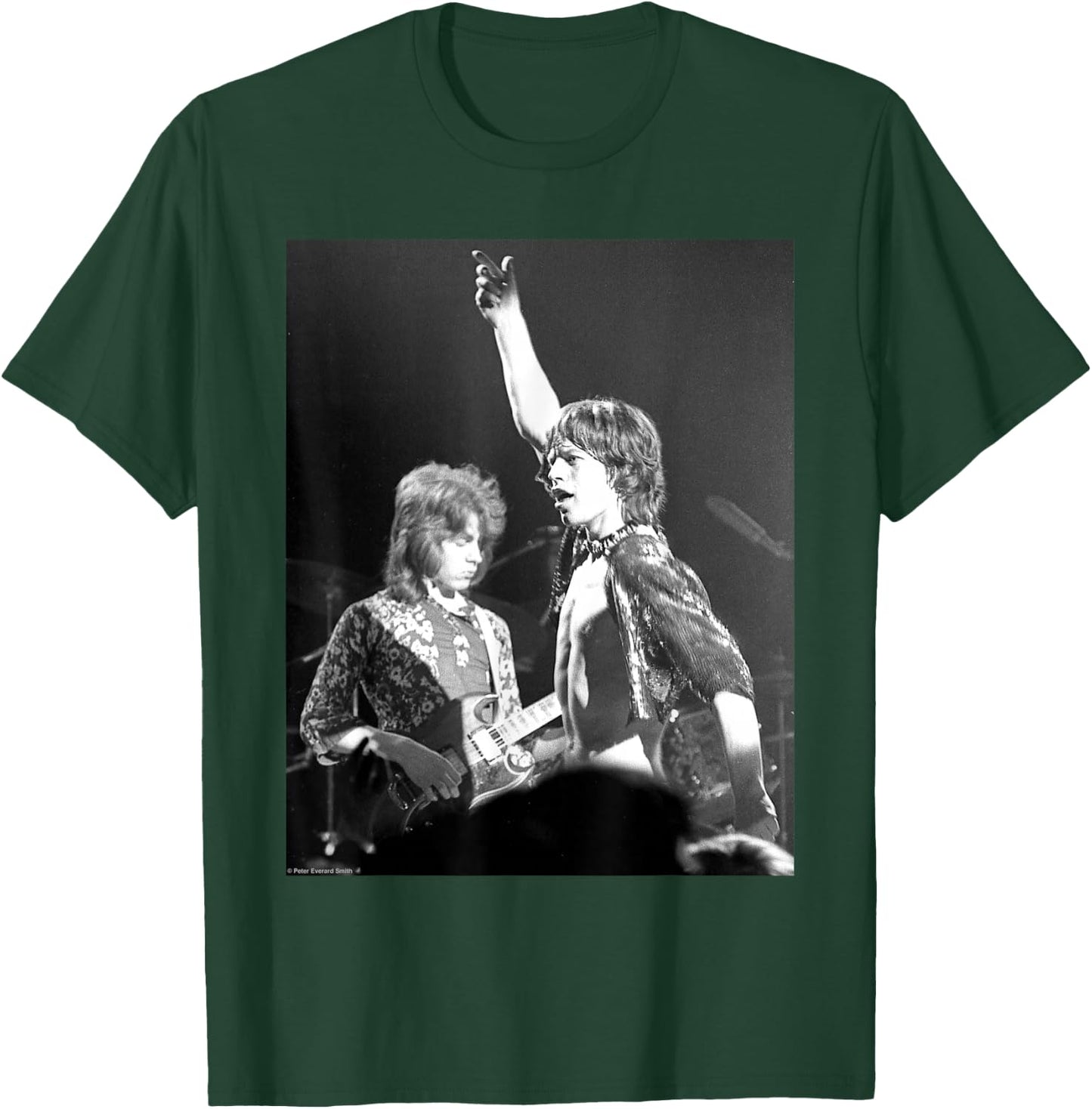 Mick Jagger Mick Taylor The Rolling Stones By Everard Smith T-Shirt - T-Shirt | Forest