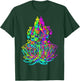 Hindu Goddess Lakshmi Shakti - Psychedelic Colors T-Shirt - T-Shirt | Forest