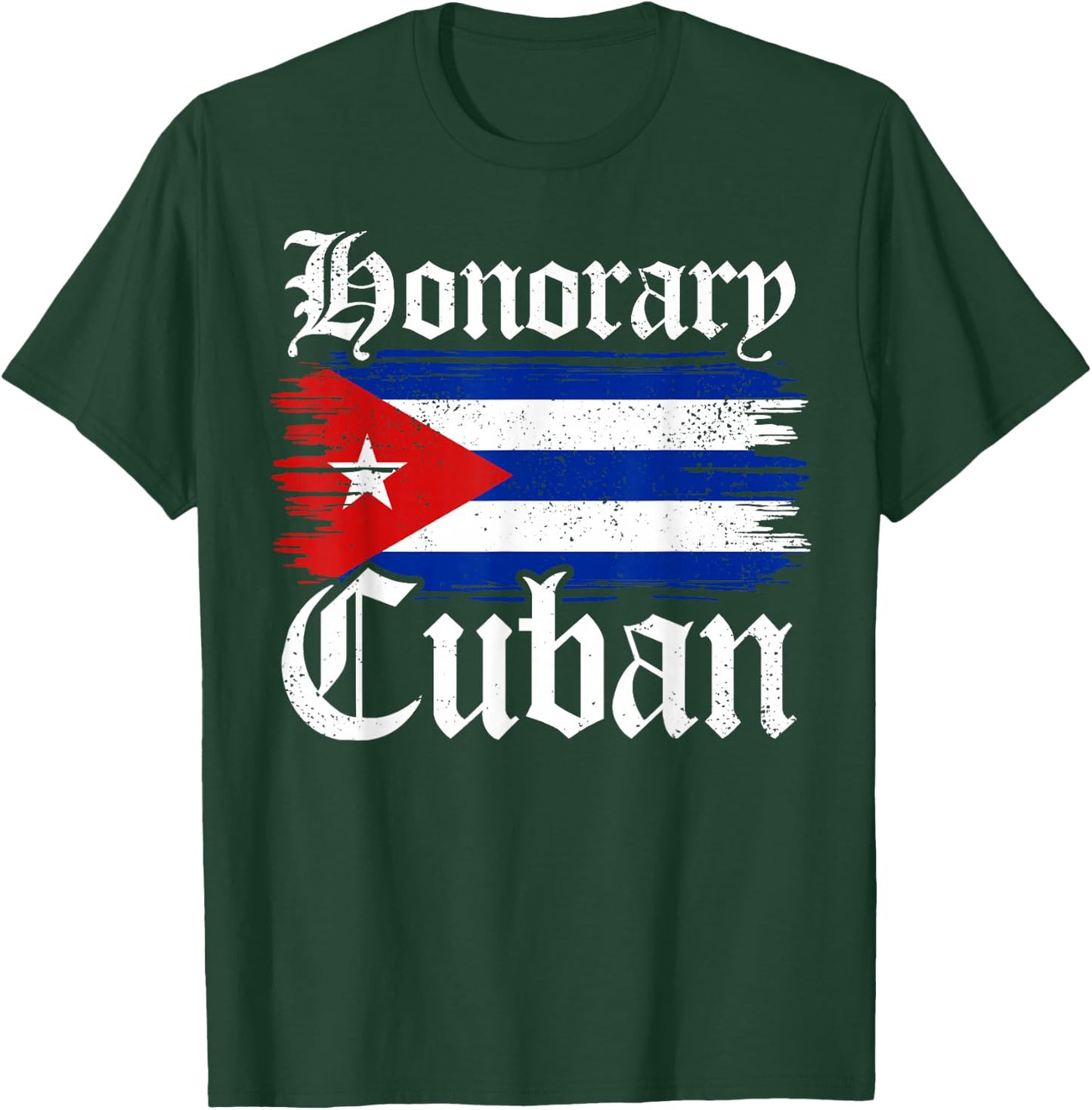 Honorary Cuban Retro Funny Wedding Cuban By Marriage T-Shirt - T-Shirt | Forest
