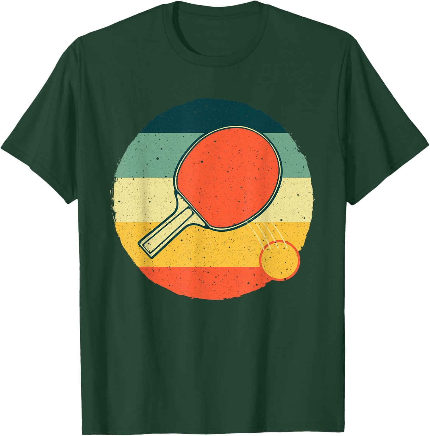 Funny Table Tennis Design Women Ping Pong Players T-Shirt - T-Shirt | Forest