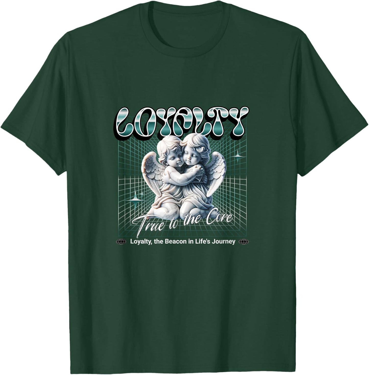 Peace Love And Loyalty - True To The Core Baby Angels T-Shirt - T-Shirt | Forest