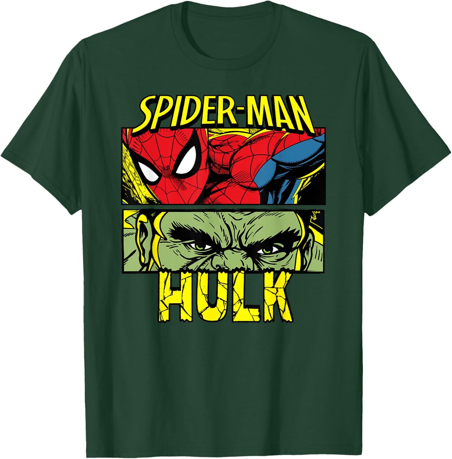 Marvel Studios Spider-Man: BND Movie 2026 Spidey & The Hulk T-Shirt - T-Shirt | Forest
