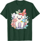 Niedlicher Zahn mit Blume I Kinderzahn T-Shirt - T-Shirt | Forest